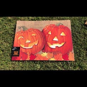 New Fall / Halloween Door Mat, Pumpkins ,